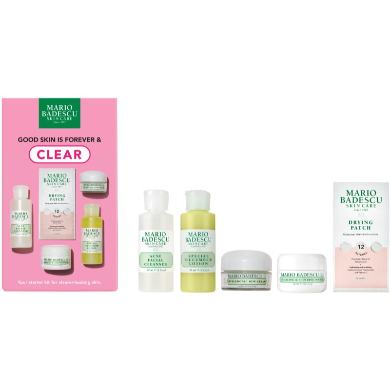 Mario Badescu Good Skin Is Forever & Clear dárková sada pro dokonalou pleť