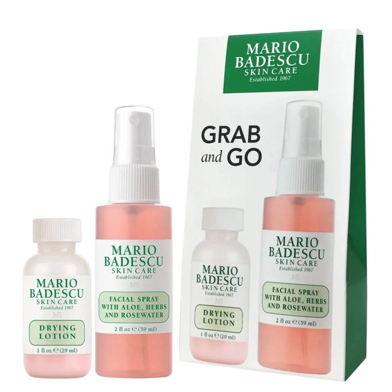 Mario Badescu GRAB and GO cestovní sada pro dokonalou pleť