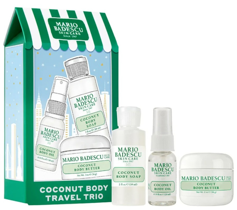 Mario Badescu Coconut Body Travel Trio dárková sada na tělo