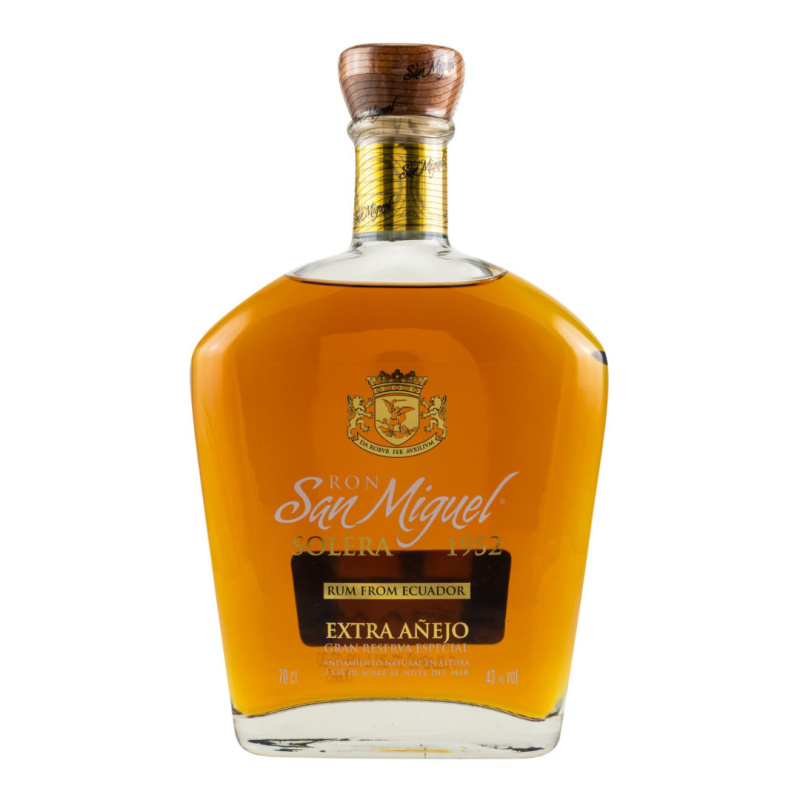 Ron San Miguel Solera 1952 Extra Aňejo 43% 0,7l (holá lahev)