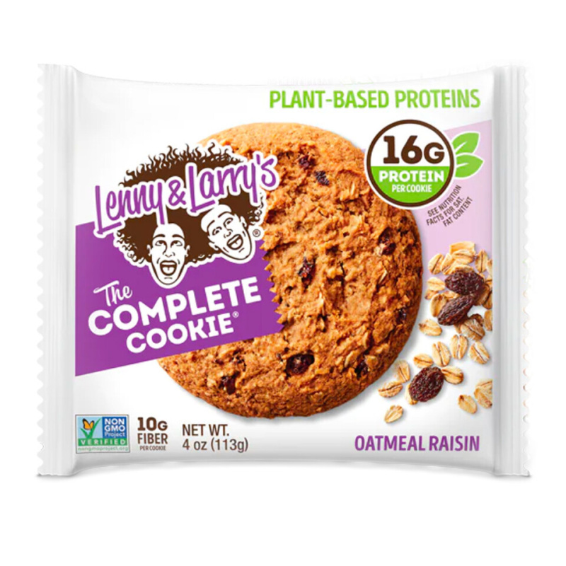 Lenny&Larrys Lenny&Larry's Complete Cookie 113g - ovesné vločky/rozinky