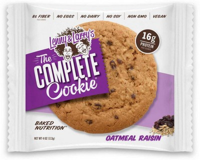 Lenny&Larrys Lenny&Larry's Complete Cookie 113g - ovesné vločky/rozinky