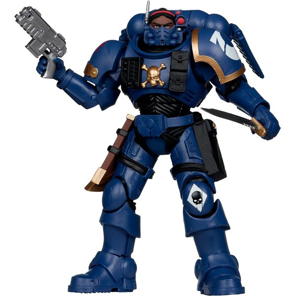 McFarlane Warhammer 40k Lieutenant in Phobos Armour Vícebarevná