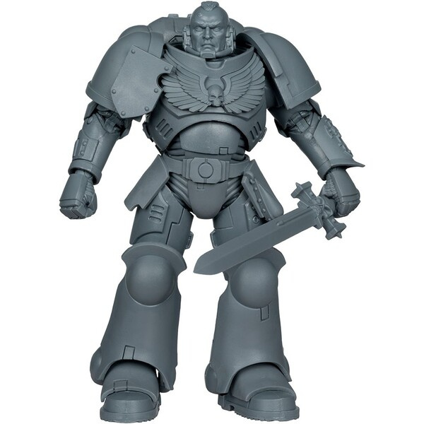 McFarlane Warhammer 40k Assault Intercessor Sergeant Grey Vícebarevná