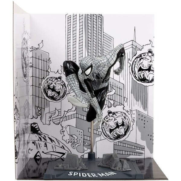Figurka McFarlane Toys Marvel Collection 1/10 - Spider-Man #6 (Line Art) (Gold Label) 10 cm Vícebarevná