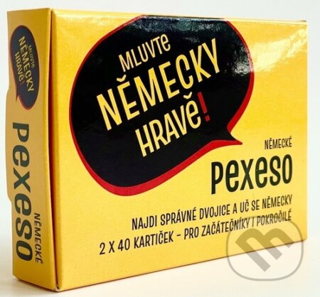 Mluvte Německy hravě! - německé pexeso - hra z kategorie Jazykové učebnice a slovníky