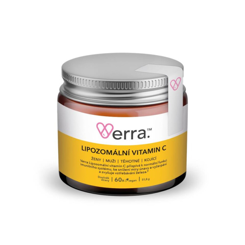 VERRA Liposomální vitamin C 60 kapslí