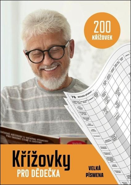 Křížovky pro dědečka - velká písmena - kol.