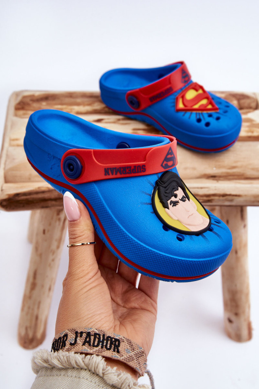 Dětské Crocs Superman Grendene Kids JJ385004 Modrá 33