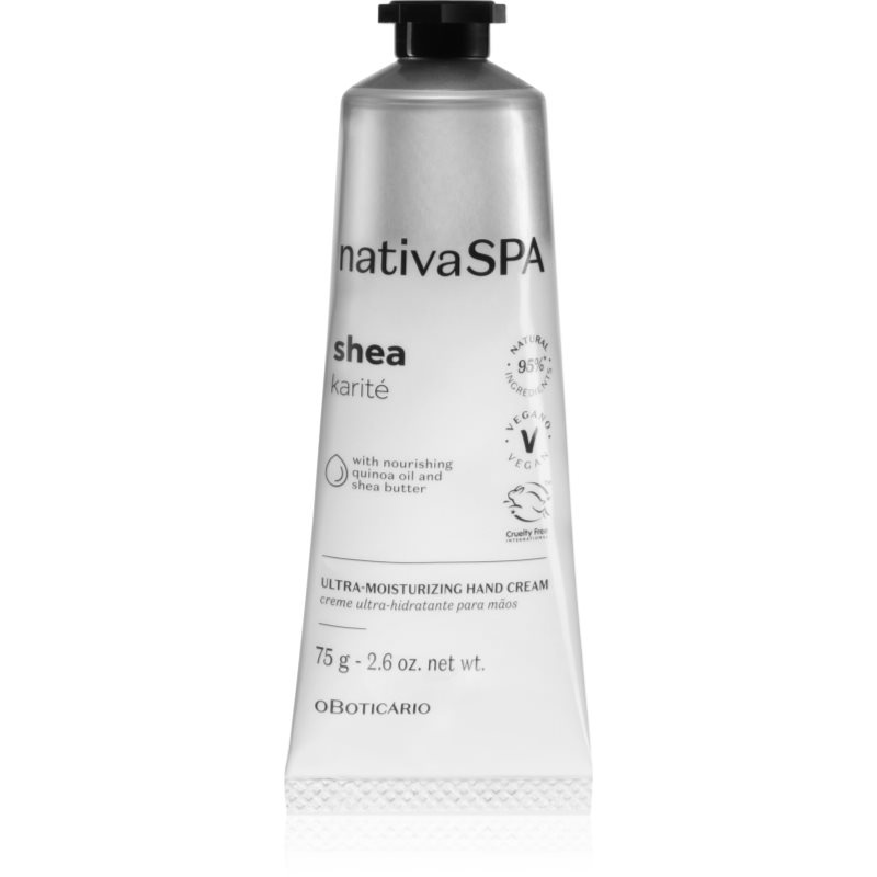 oBoticário Nativa SPA Karité krém na ruce 75 g