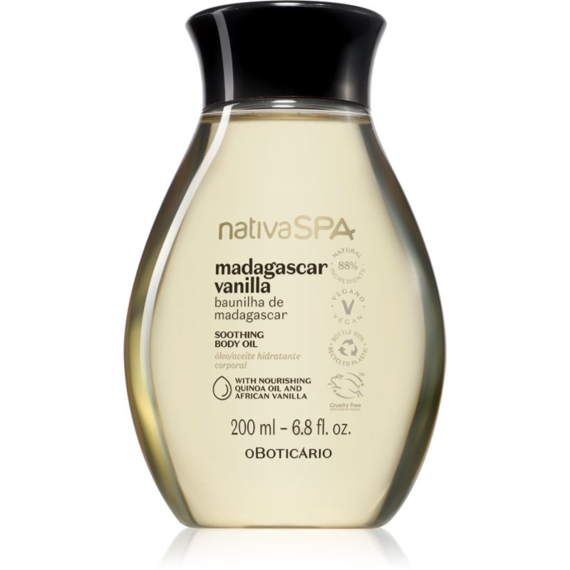 oBoticário Nativa SPA Madagascar Vanilla tělový olej 200 ml
