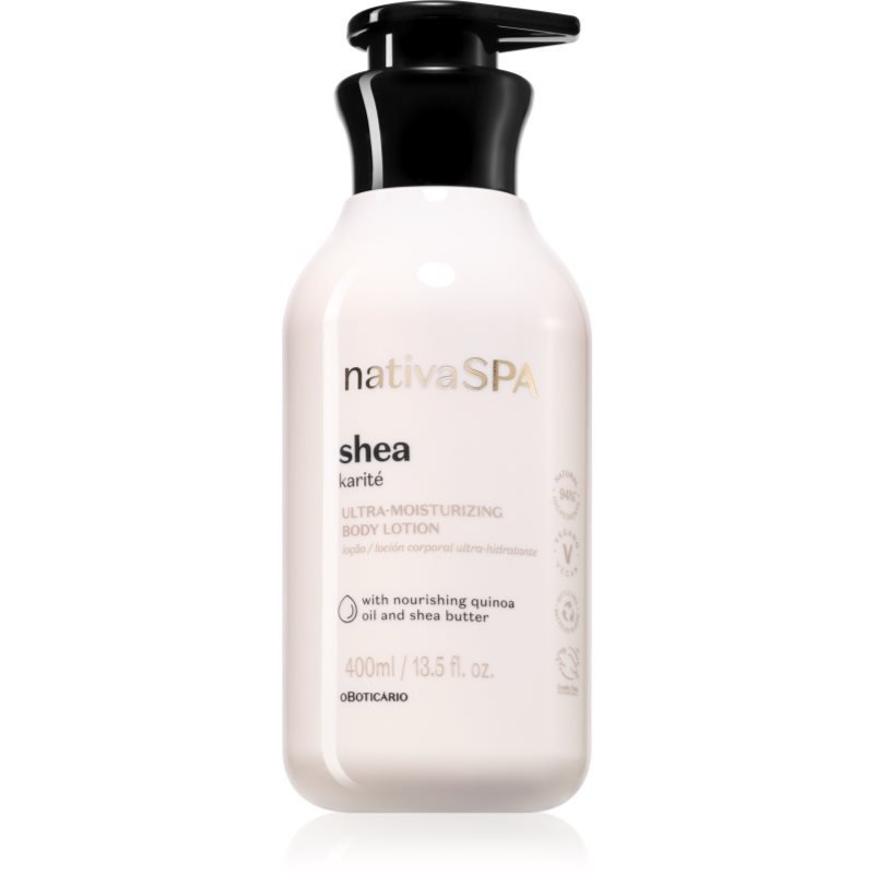 oBoticário Nativa SPA Karité tělové mléko 400 ml