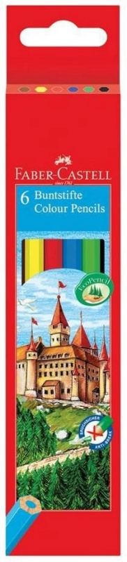 Faber-Castell Pastelky 6ks