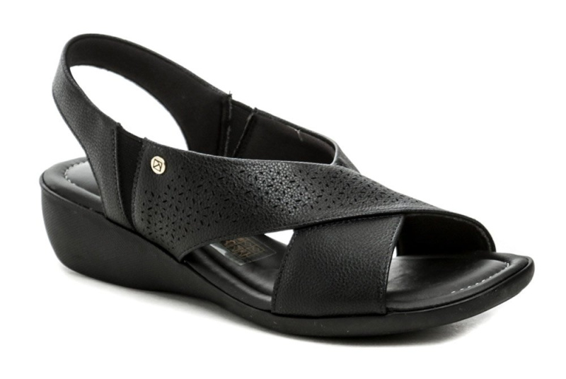 Piccadilly 416084-4 černé dámské sandály EUR 36
