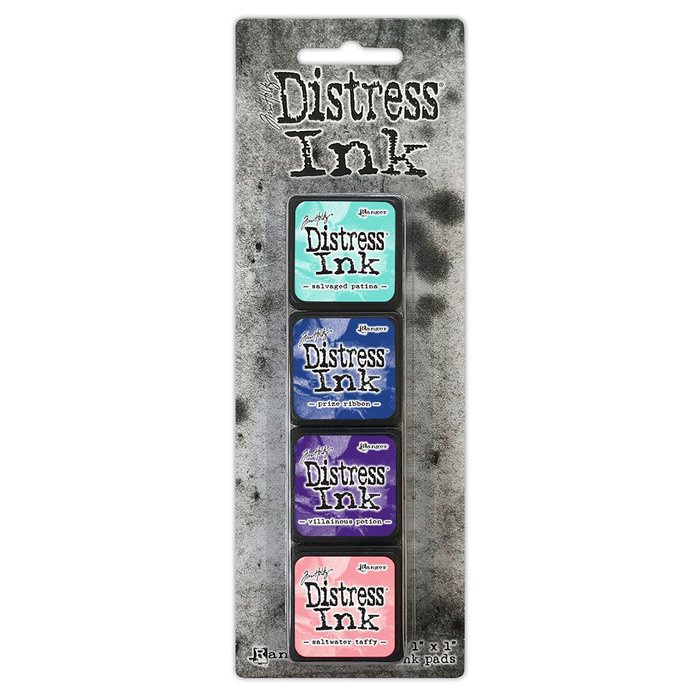 Distress Ink Mini sada č.17 mix barev (4ks)