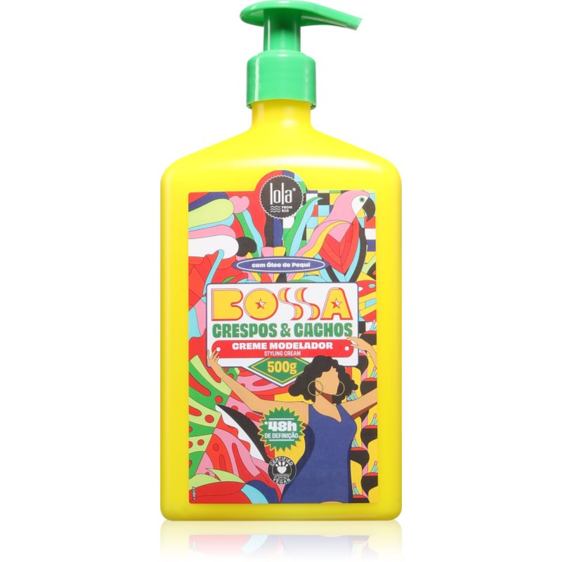 Lola Cosmetics Bossa stylingový krém pro kudrnaté vlasy 500 g