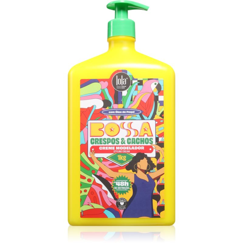 Lola Cosmetics Bossa stylingový krém pro kudrnaté vlasy 1000 g