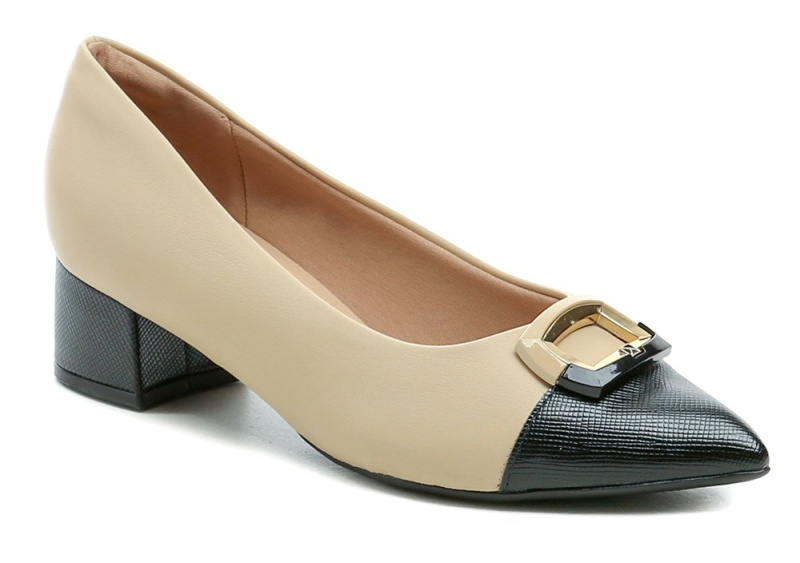 Piccadilly 739095-2 béžovo černé dámské lodičky EUR 37