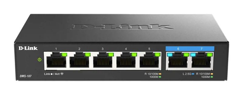 D-Link DMS-107 Černá