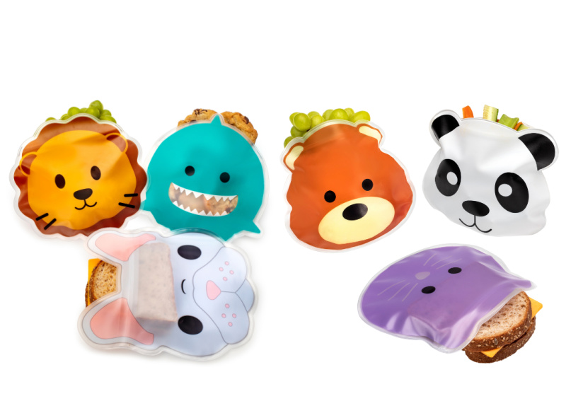 Melii Reusable Snack Bags sáčky na svačinku 6 ks