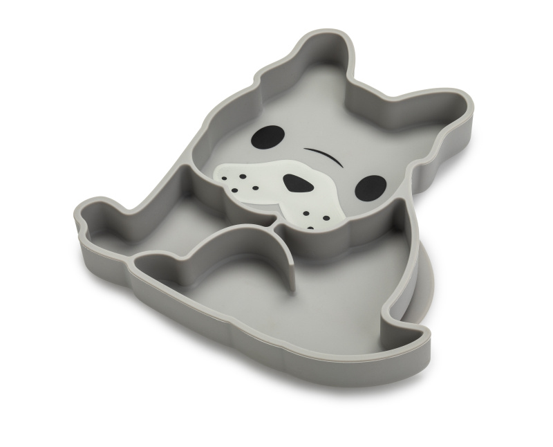 Melii Silicone Suction Plate talíř s přísavkou Bulldog 1 ks