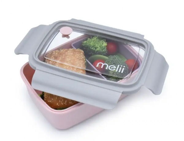 Melli Bento box 880 ml růžový Melii