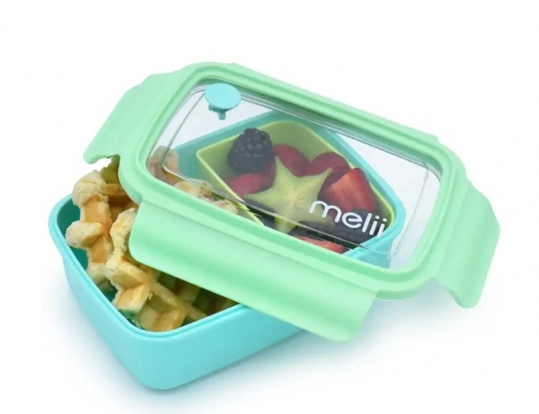 Melli Bento box 880 ml modrý Melii