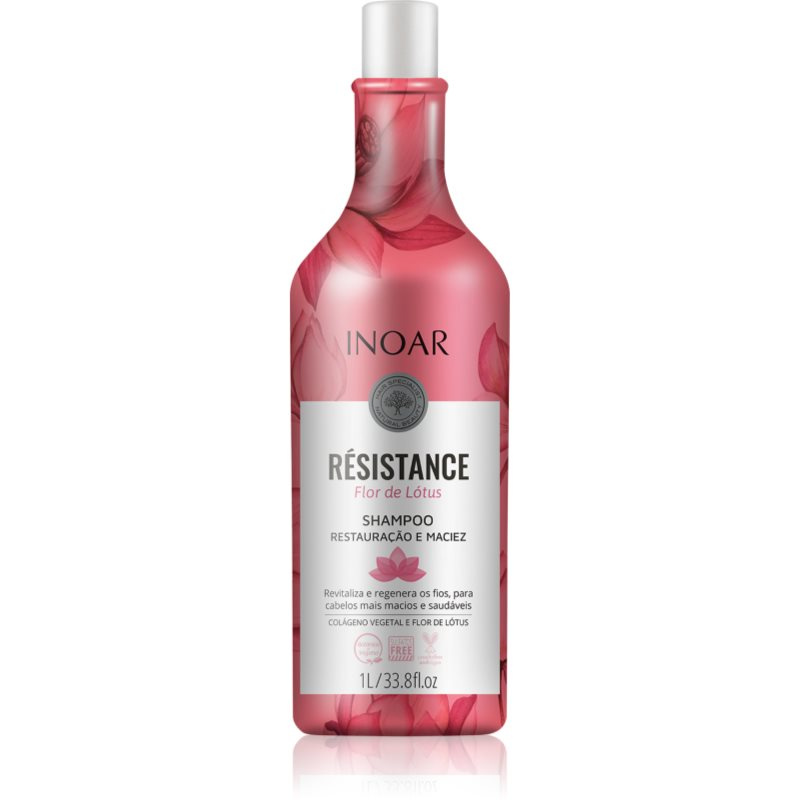 INOAR Résistance Flor de Lótus revitalizační šampon pro oslabené vlasy 1000 ml