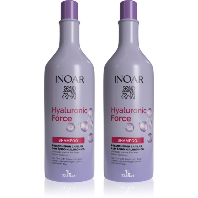INOAR Hyaluronic Force Duo sada pro suché vlasy 2 ks