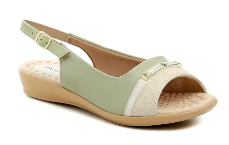 Piccadilly 500380-1 zelenkavé dámské sandály EUR 38