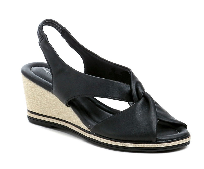 Piccadilly 408221-34 černé dámské sandály EUR 36