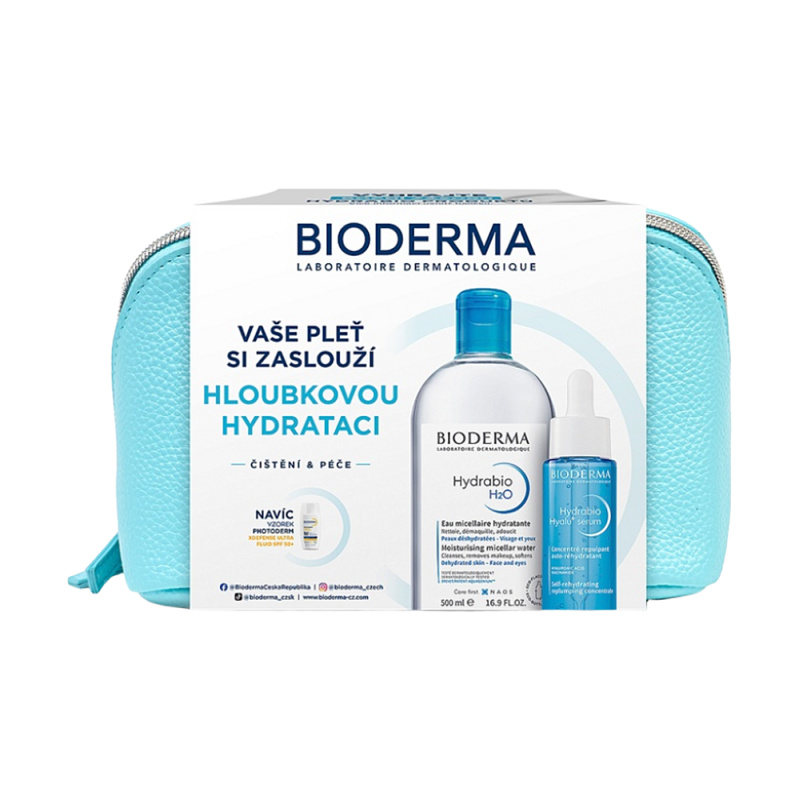 Bioderma Hydrabio Gift Set dárková sada pro dehydratovanou pleť