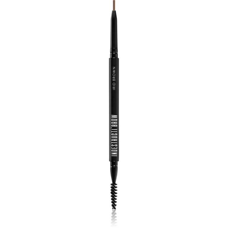 BPerfect Indestructi'Brow dlouhotrvající tužka na obočí s kartáčkem odstín Irid Brown 10 g