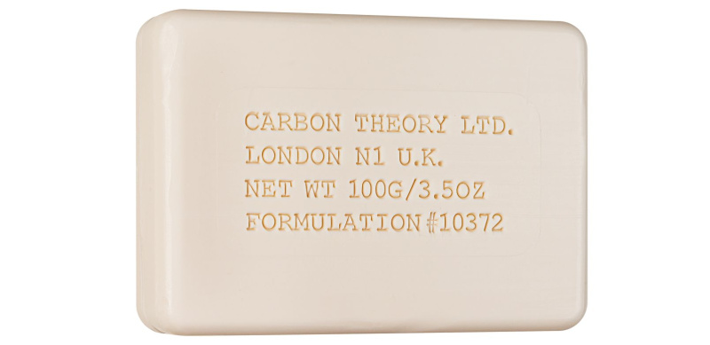 Carbon Theory Salicylic Acid & Shea Butter jemné čisticí mýdlo s peelingovým efektem 100 g