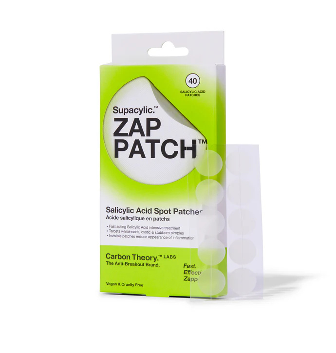Carbon Theory Zap Patch náplasti na problematickou pleť proti akné 40 ks