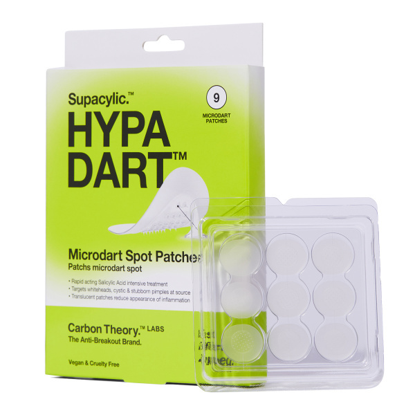 Carbon Theory Hypa Dart Microdart Spot Patches náplasti na problematickou pleť proti akné 9 ks