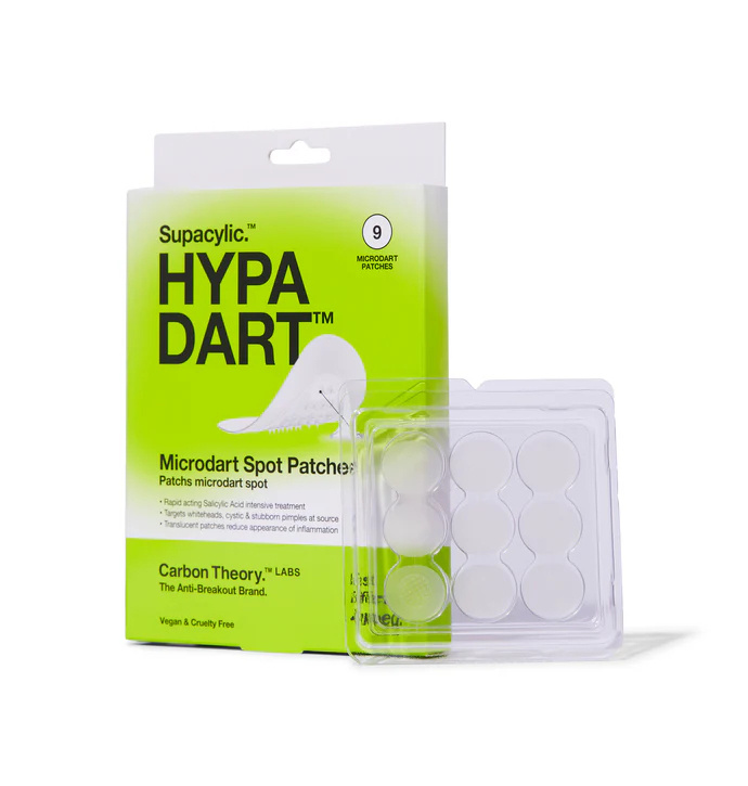 Carbon Theory Hypa Dart Microdart Spot Patches náplasti na problematickou pleť proti akné 9 ks