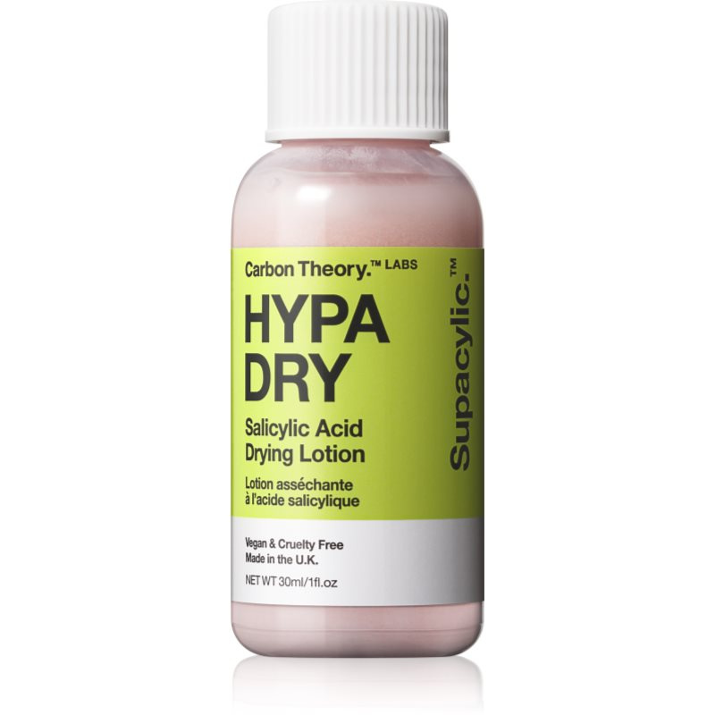 Carbon Theory Salicylic Acid Hypa Dry lokální péče proti akné 30 ml