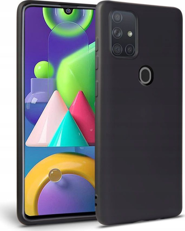 Tech-Protect Ochranný kryt pro Samsung Galaxy A21S - Tech-Protect, Icon Black