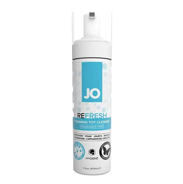 Čistící pěna na erotické pomůcky JO Refresh Foaming 207 ml