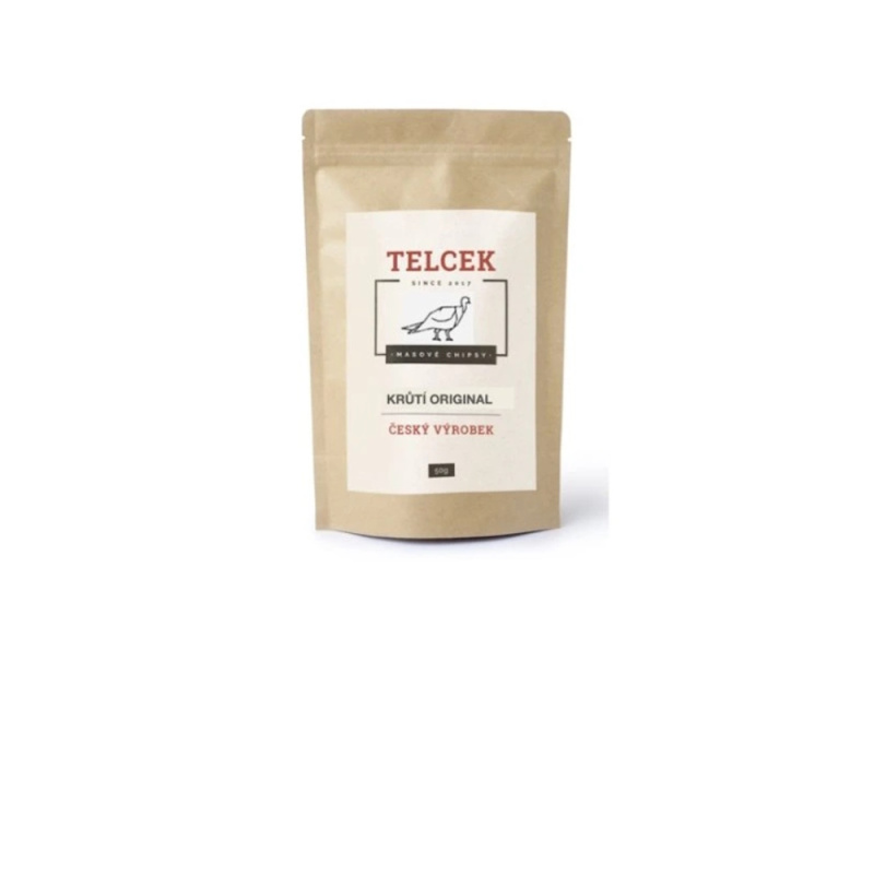 TELCEK Masové krůtí chipsy originál 50 g