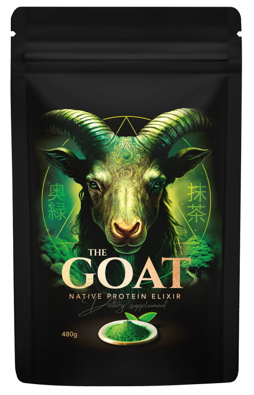 GOAT (nativní kozí protein) 480g, matcha