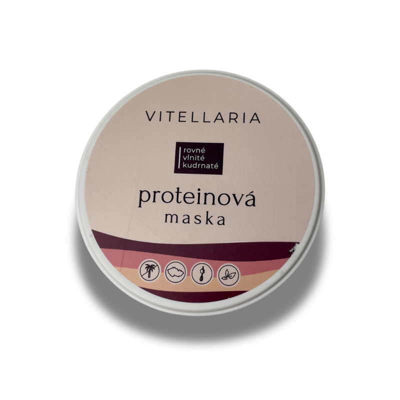 Vitellaria proteinová maska Obsah: 200 ml