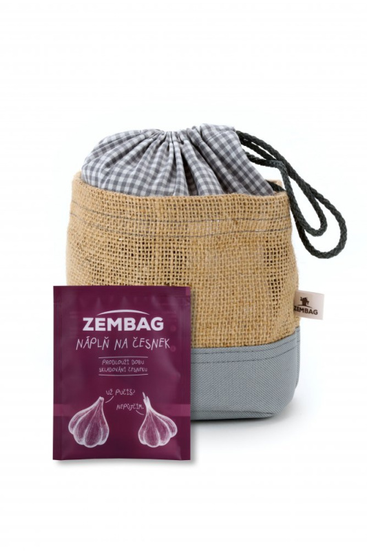 ZEMBAG na 0,75 kg česneku, šedý