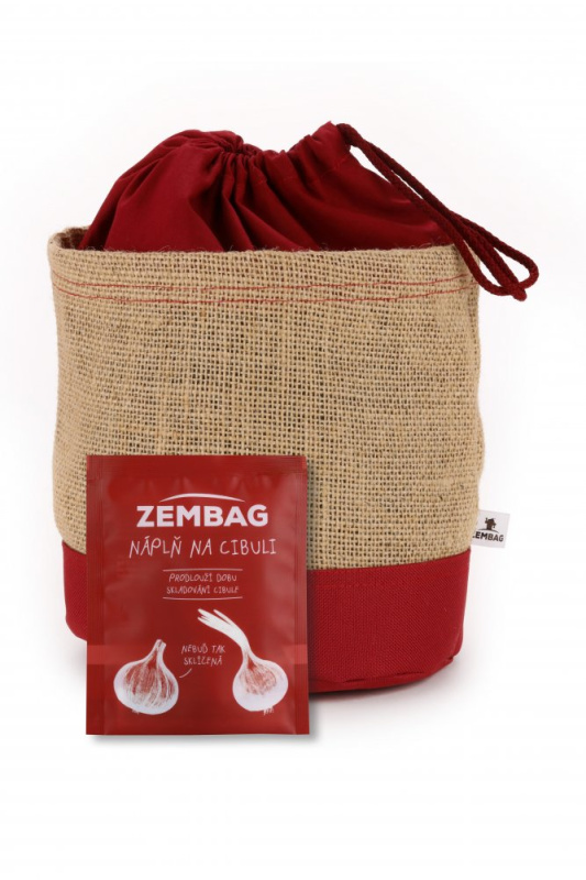 ZEMBAG na 2 kg cibule, bordó