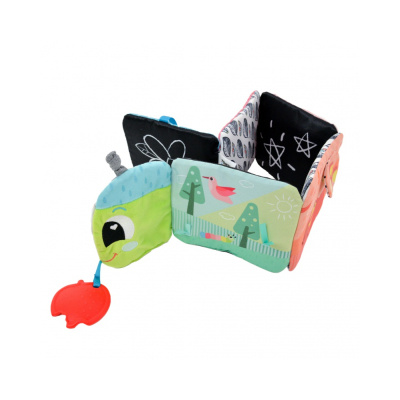 Lamaze Rozkládací leporelo housenka