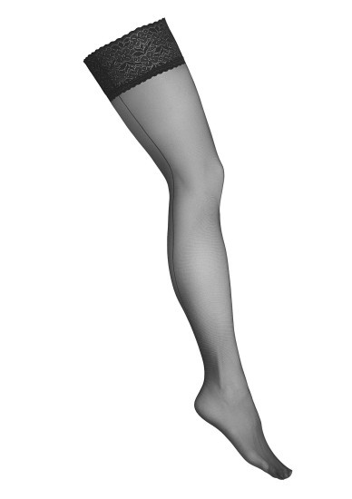 Punčochy s krajkou Kotek Hold Ups H016
