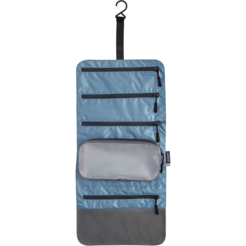 Cocoon Hanging Toiletry Kit Minimalist Light, toaletní taška, černá fantom/modrá popelavá