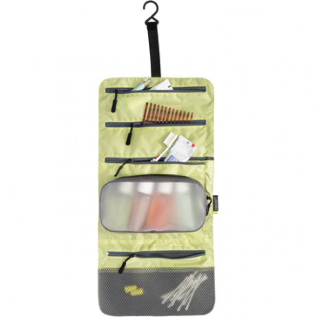 Cocoon Hanging Toiletry Kit Minimalist Light, toaletní taška, hvězdná šedá/divoká limetka