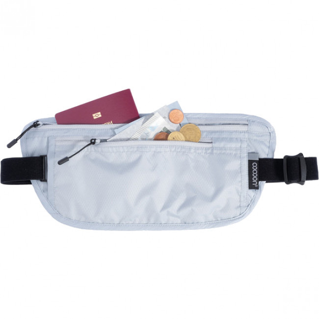 Cocoon Travel Waist Wallet, peněženka, staro šedá